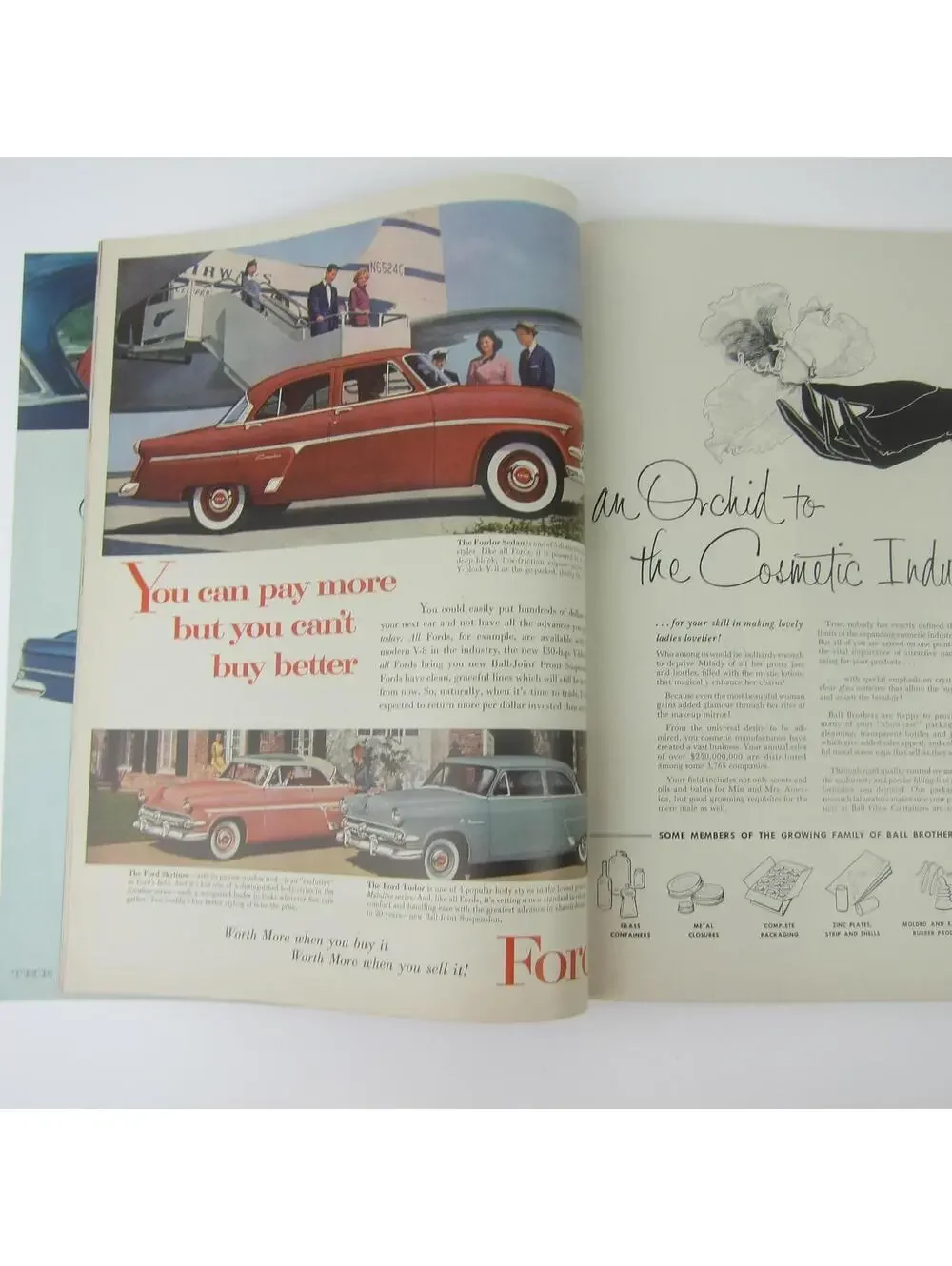 Vintage FORTUNE Magazine September 1954 Ford, Delaware River, General Foods